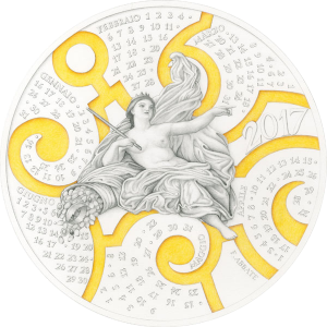 Calendar Medal 2017-Human themes: Prosperity