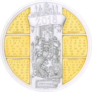 Calendar Medal 2018